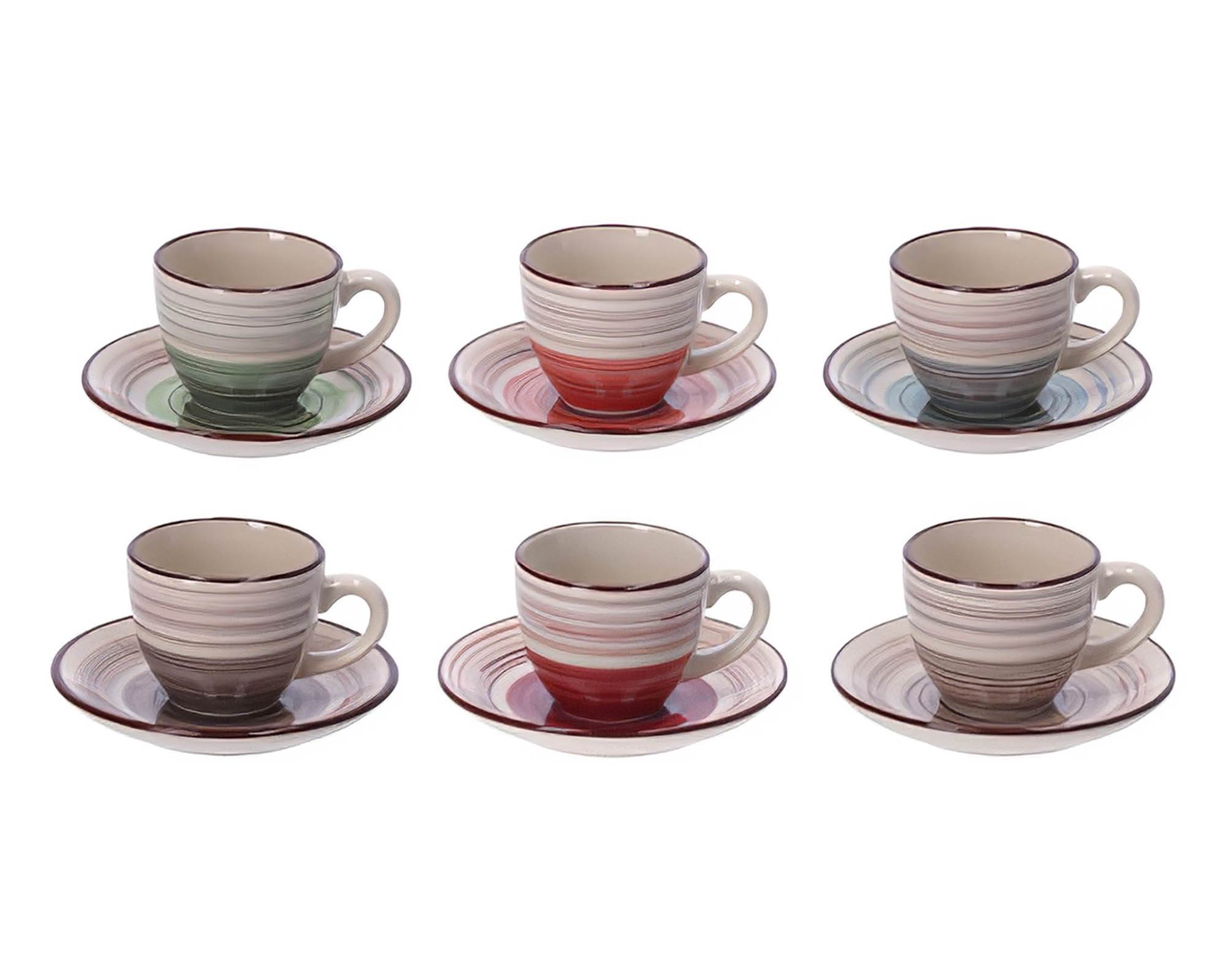 Set 12pz Servizio Da Caffè