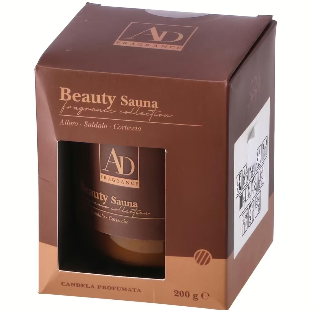 Candela profumata Beauty Sauna