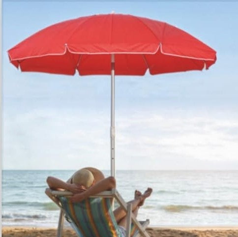 OMBRELLONE MARE ARANCIONE MIS. 1,70 CM