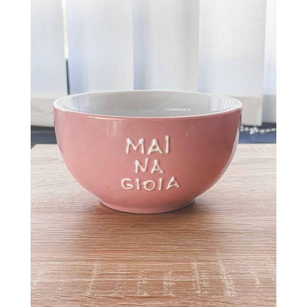 Ciotola In Ceramica "Mai Na Gioia"