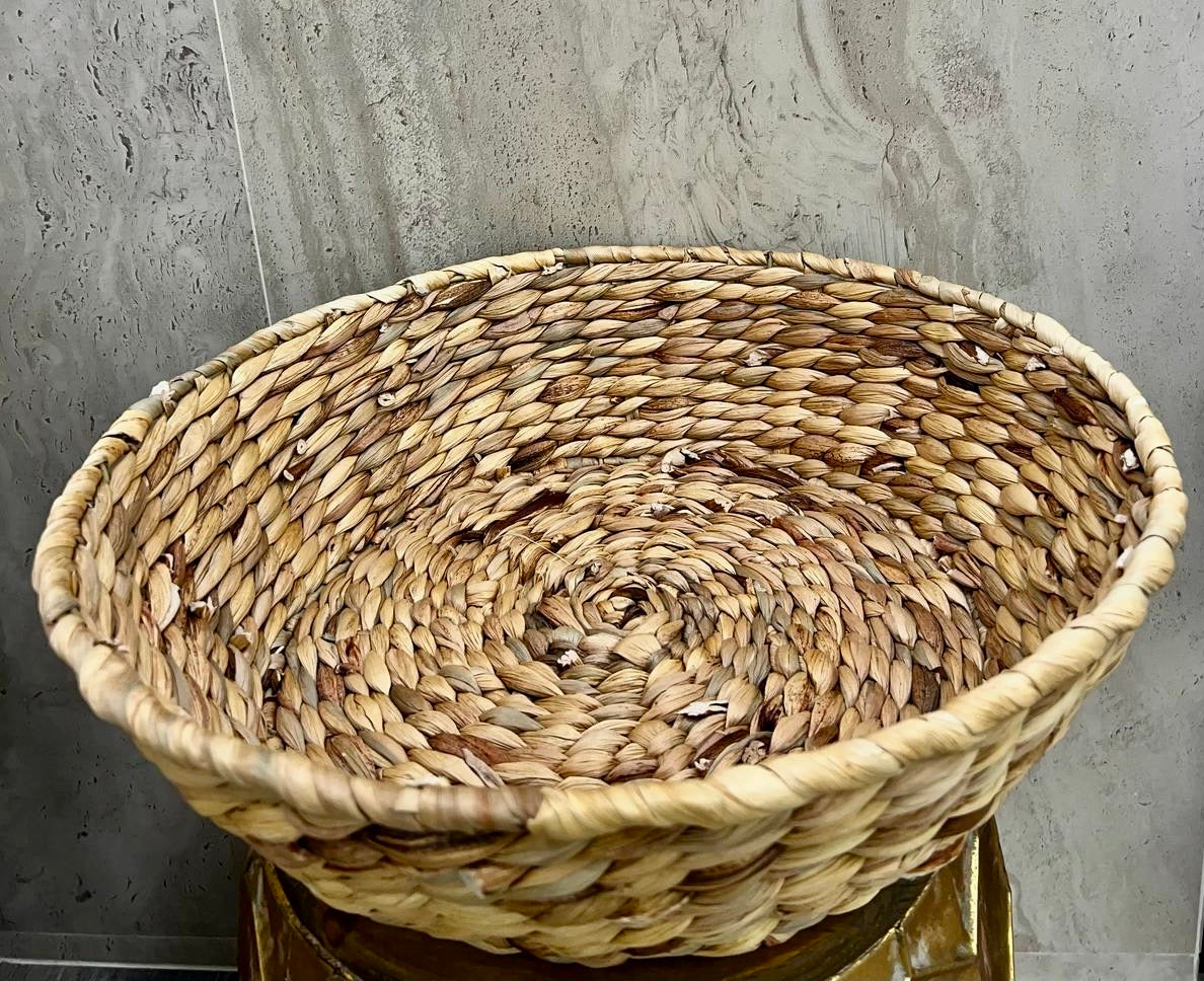Cesto Rotondo In Giacinto D'Acqua