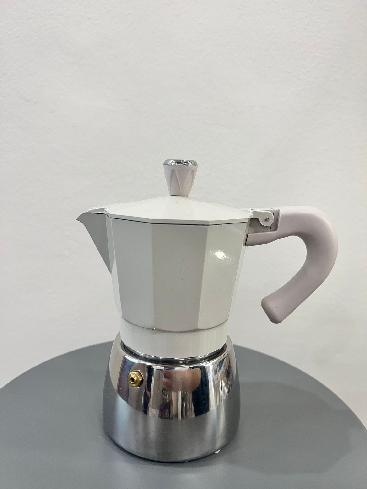 CAFFETTIERA INDUZIONE 6 TAZZE BIANCA