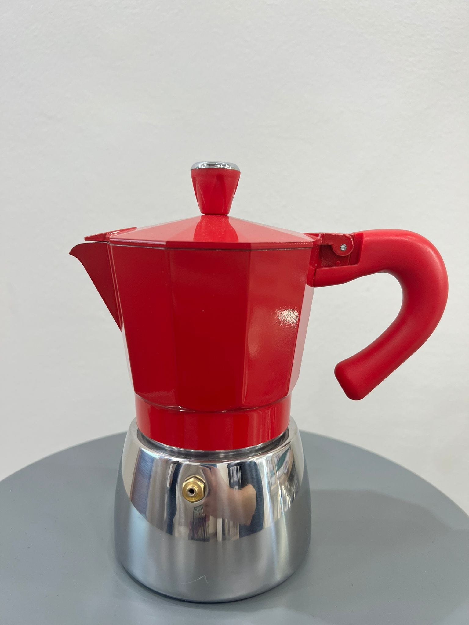 CAFFETTIERA INDUZIONE 6 TAZZE ROSSA