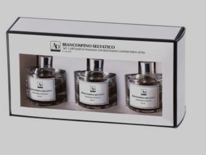 Kit 3 Diffusori BIANCOSPINO SELVATICO