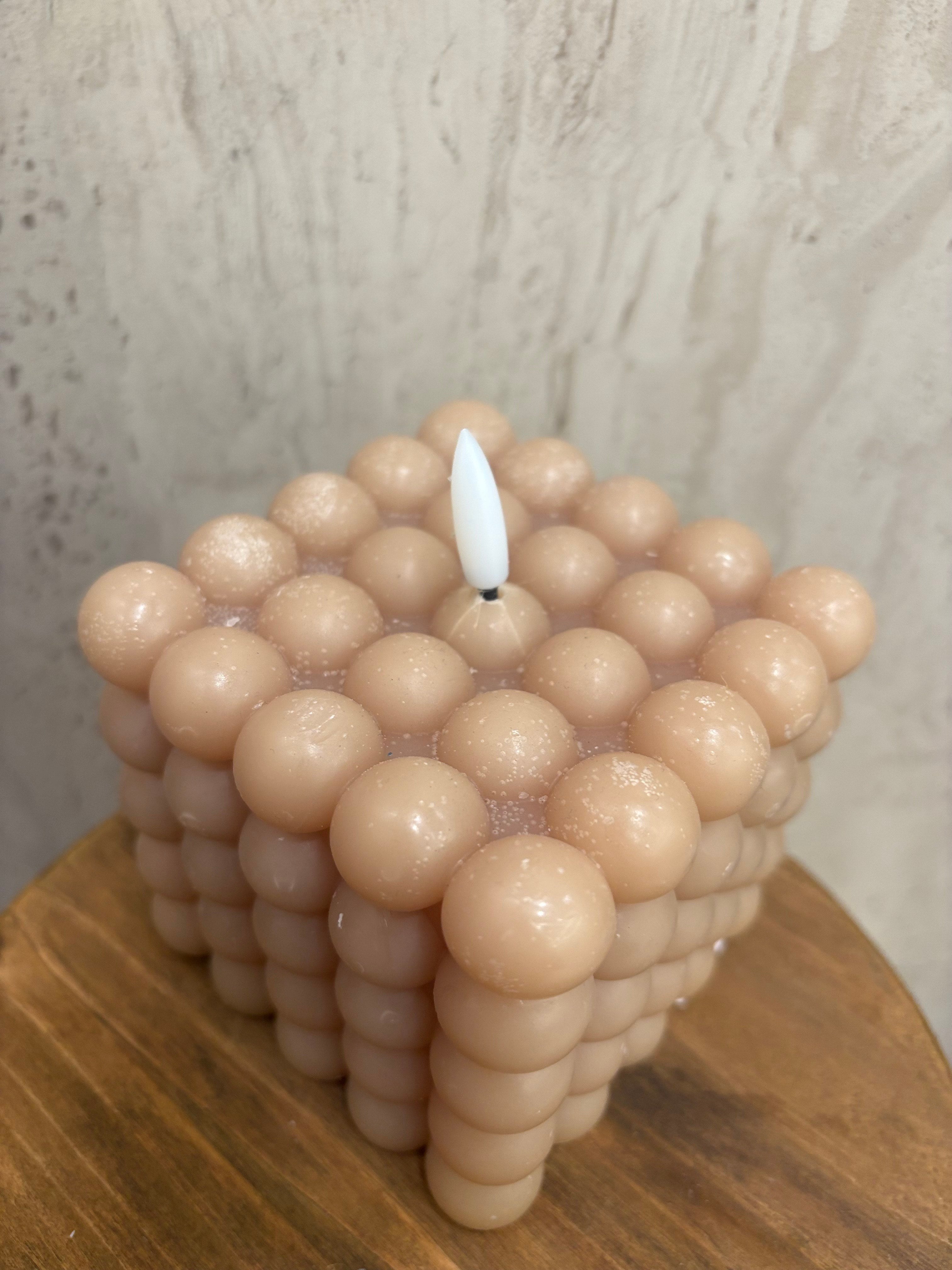 Candela LED Cubo