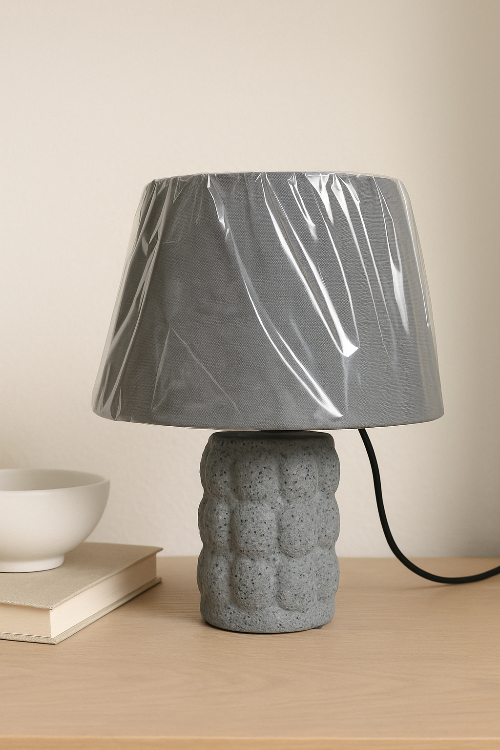 LAMPADA GRANDE GRIGIA