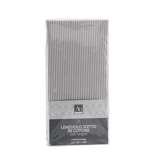 LENZUOLO SOTTO MATRIMONIALE IDA GRIGIO