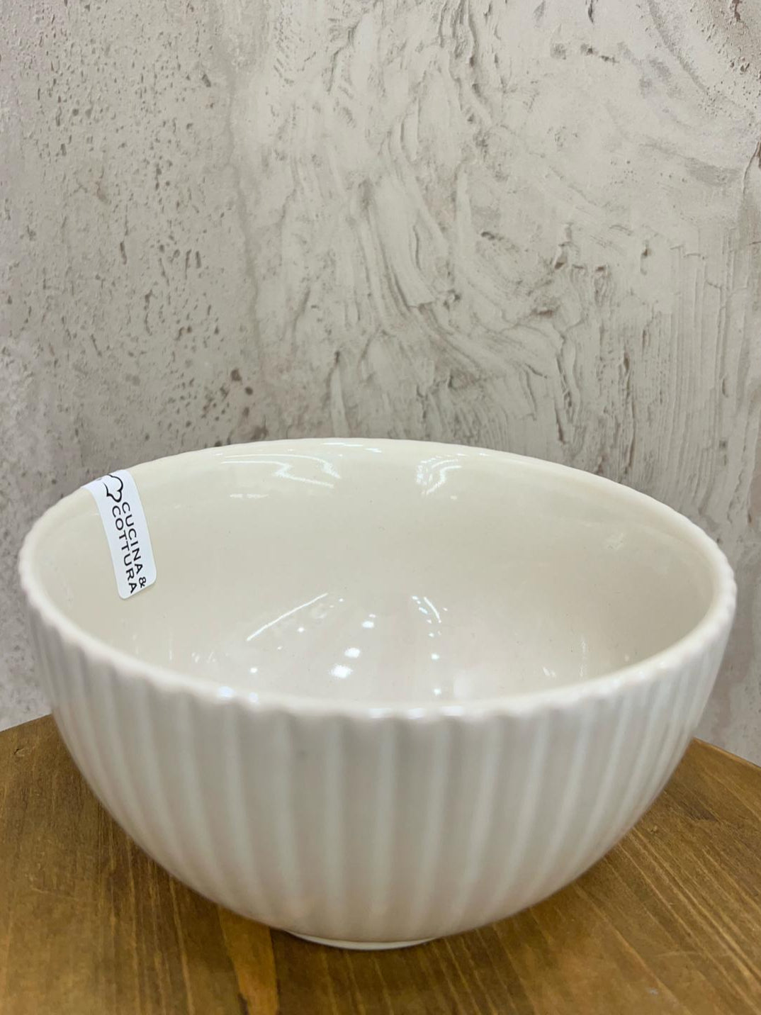 Ciotola In Ceramica A Coste