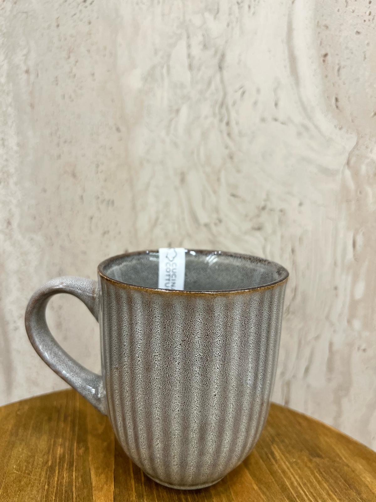 Tazza Con Manico A Coste