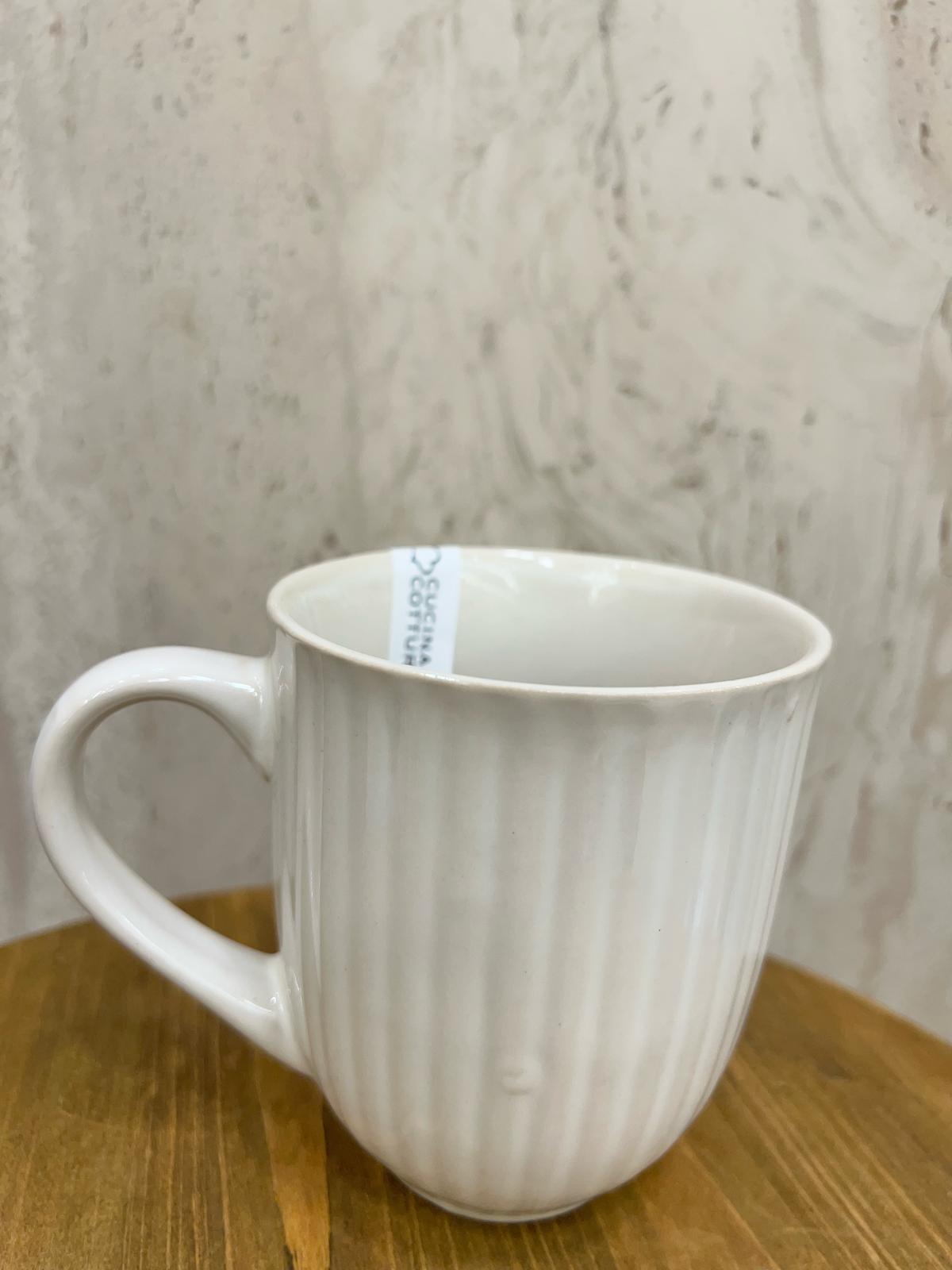Tazza Con Manico A Coste