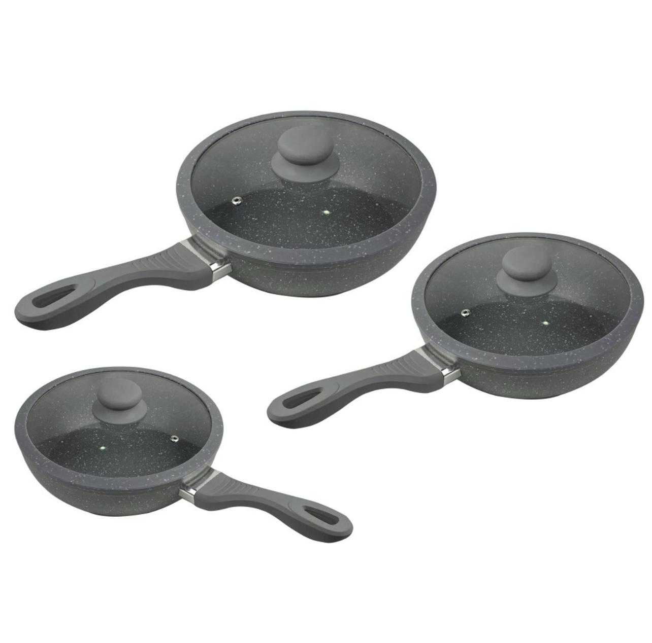 Set Padelle 6 PZ DGBAVARIA GRIGIO