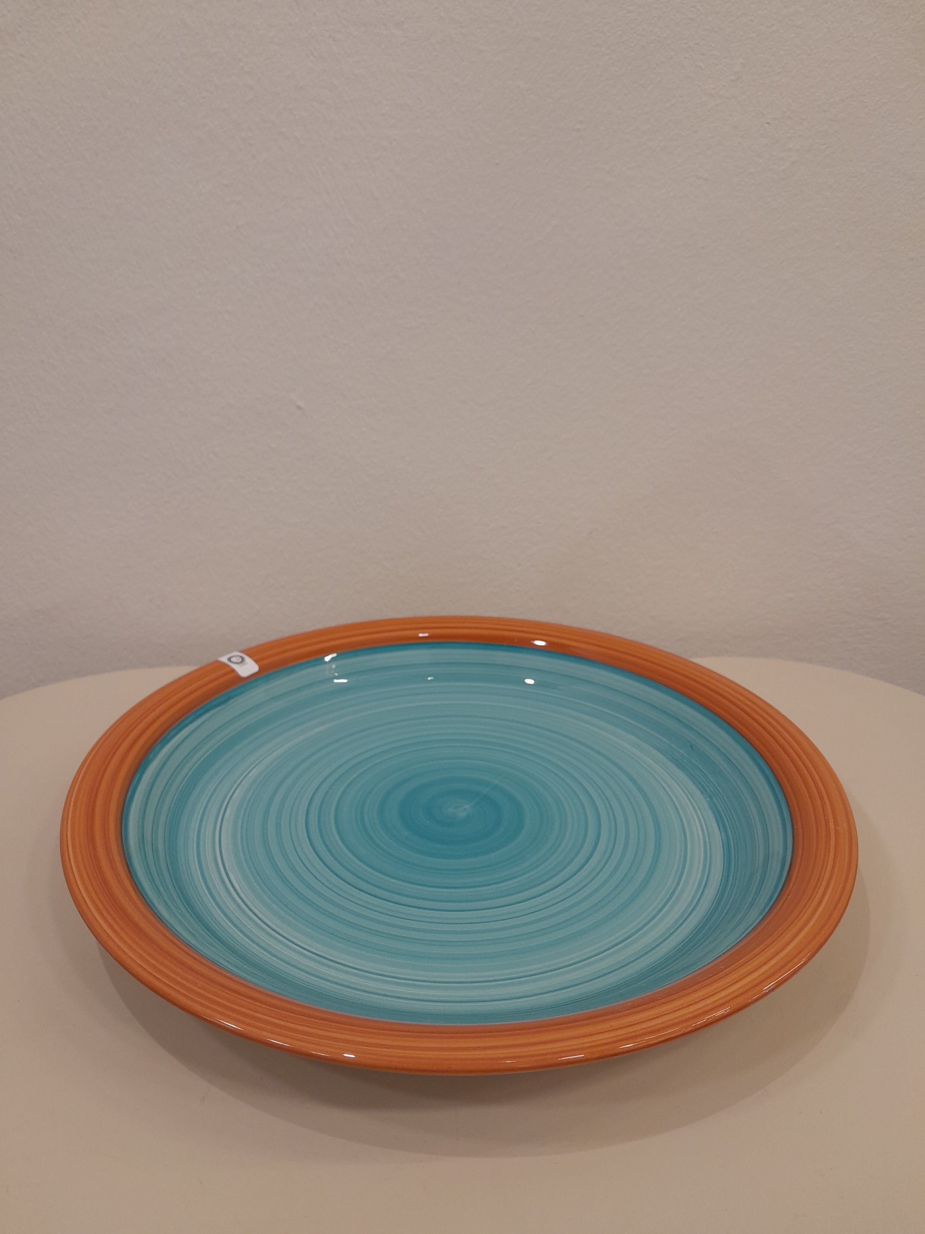 PIATTO PIANO AZZURRO