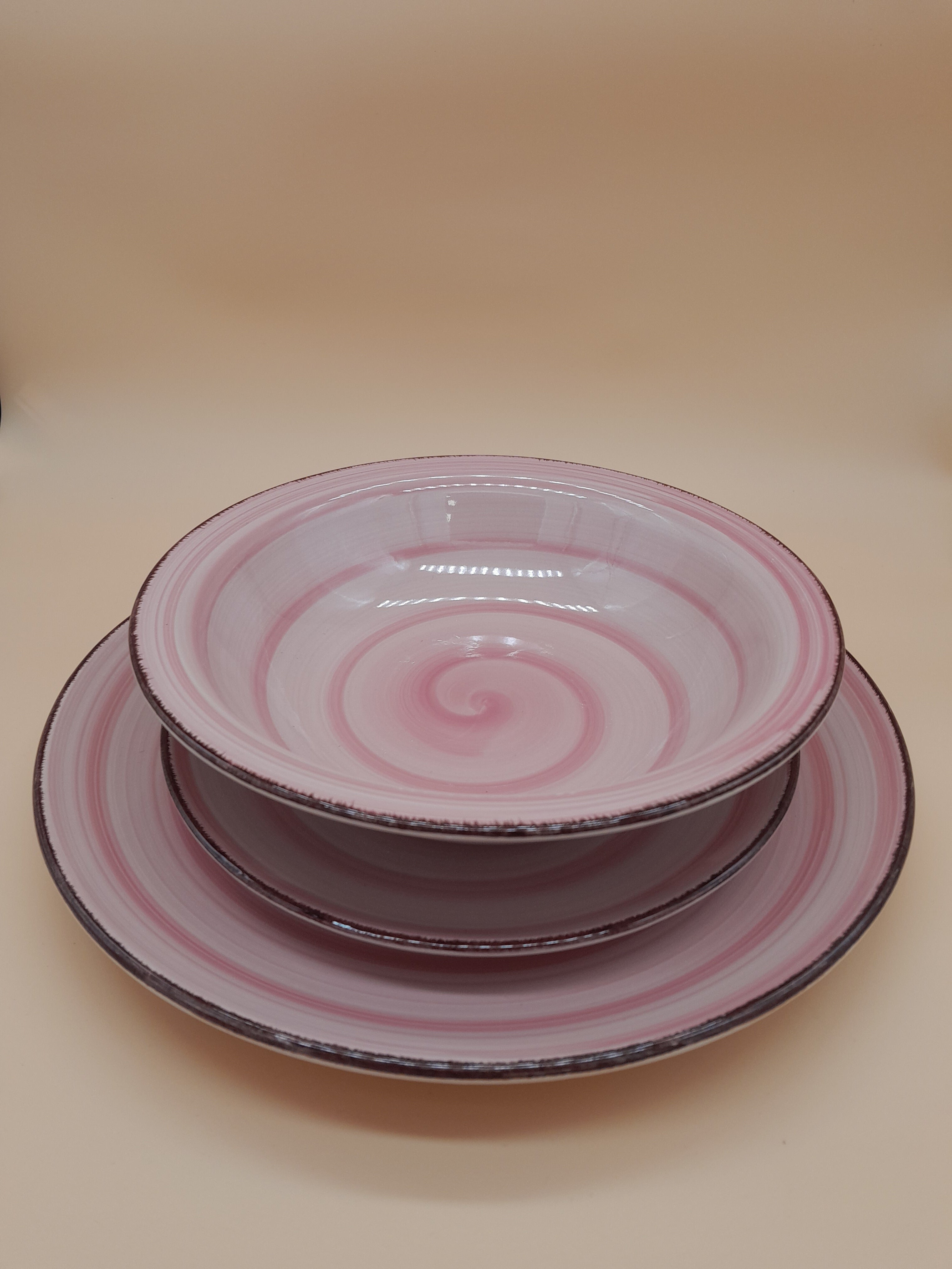 SET PIATTI 18 PEZZI BAVARIA LINEA MULTICOLOR
