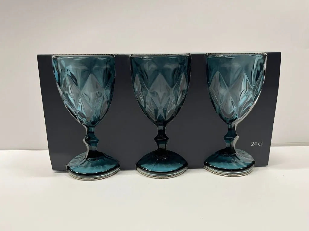 Set 3 Calici Azzurro