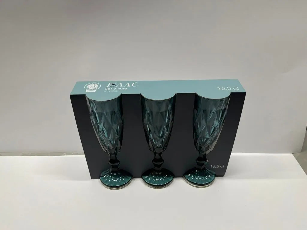 Set 3 Flute Azzurro