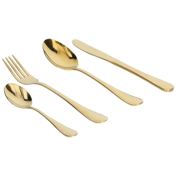SET POSATE TOGNANA 24 PZ ORO