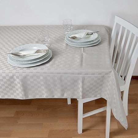 Tovaglia Antimacchia ROTONDA X8 T/U GRIGIO PERLA