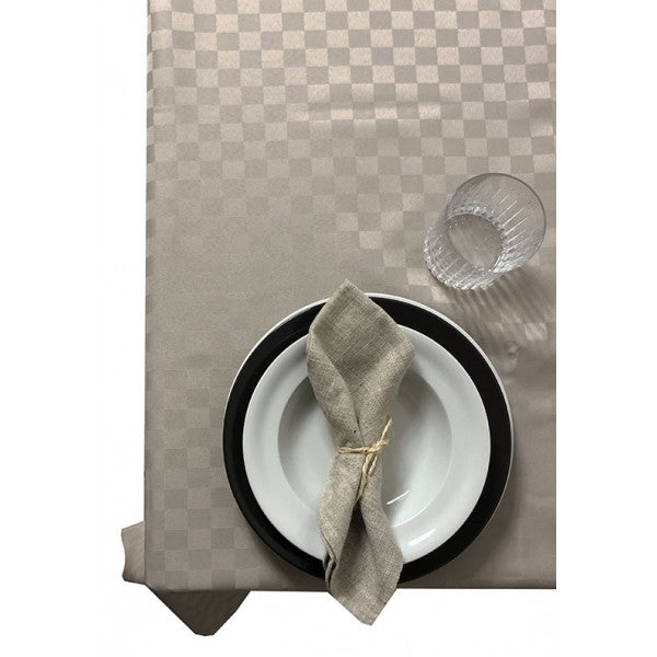Tovaglia Antimacchia ROTONDA X8 T/U TORTORA