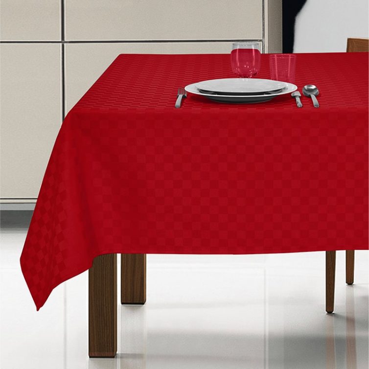 Tovaglia Antimacchia ROTONDA T/U ROSSO