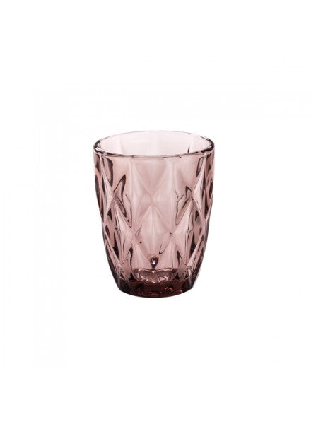 Bicchieri In Vetro Rosa