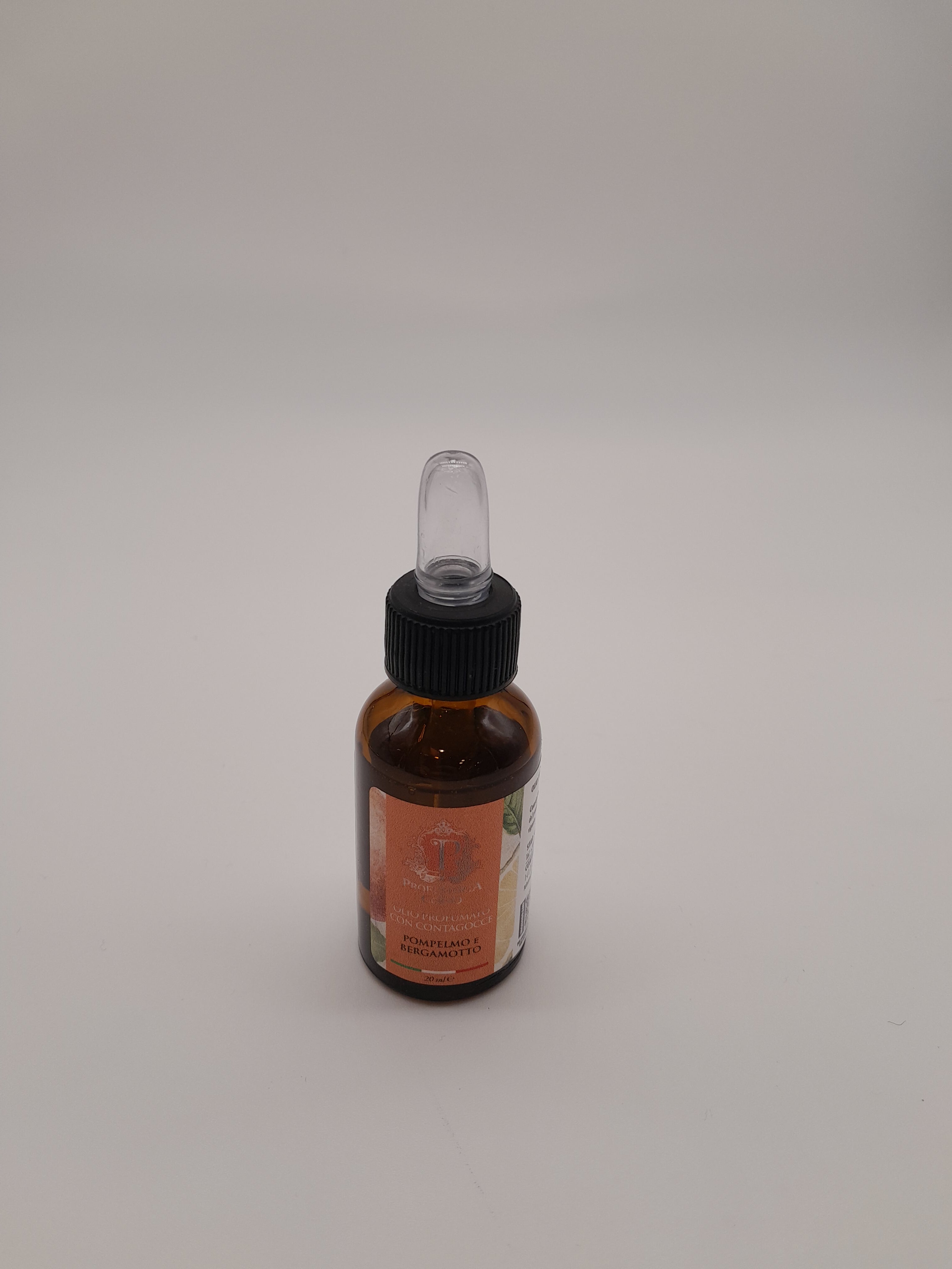 OLIO PROFUMATO CON CONTAGOCCE POMPELMO E BERGAMOTTO