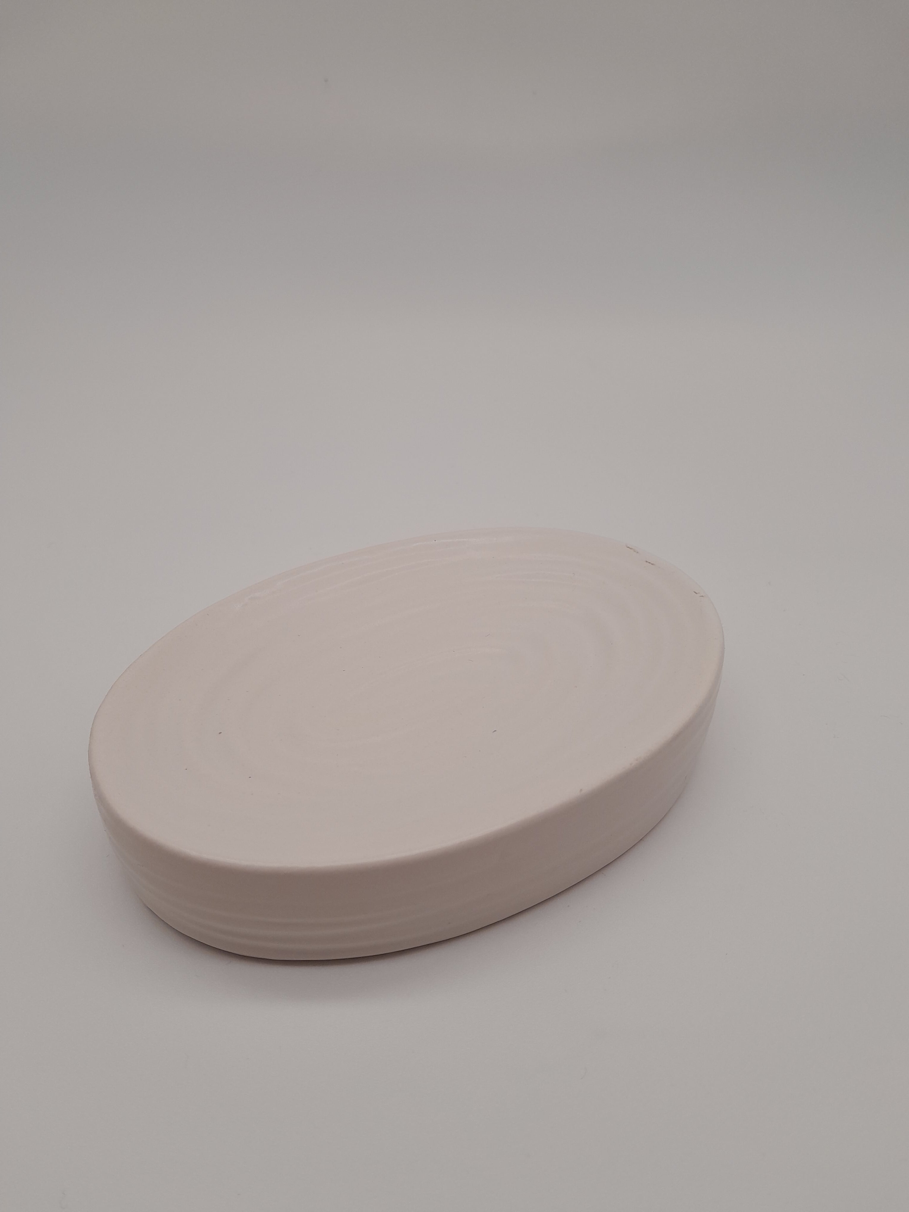PORTASAPONE IN CERAMICA BIANCO