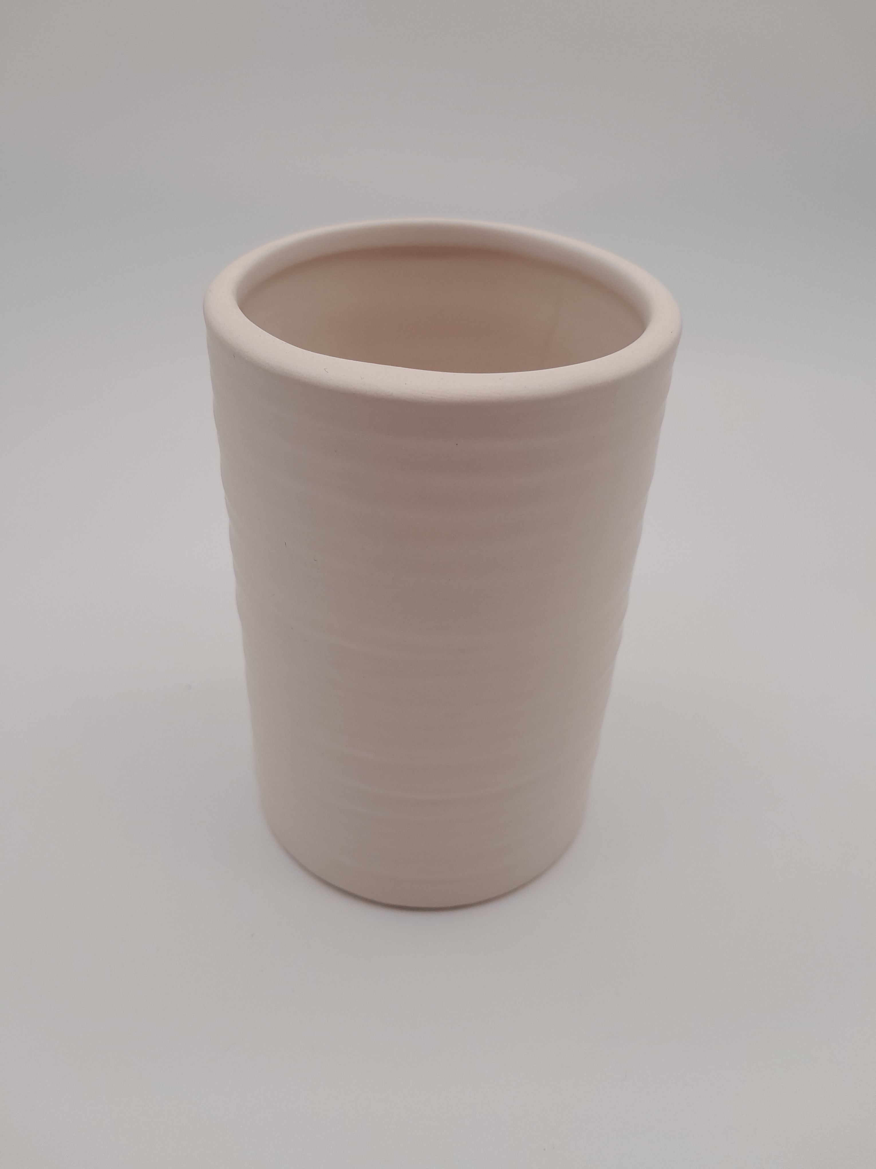 PORTASPAZZOLINO IN CERAMICA BIANCO