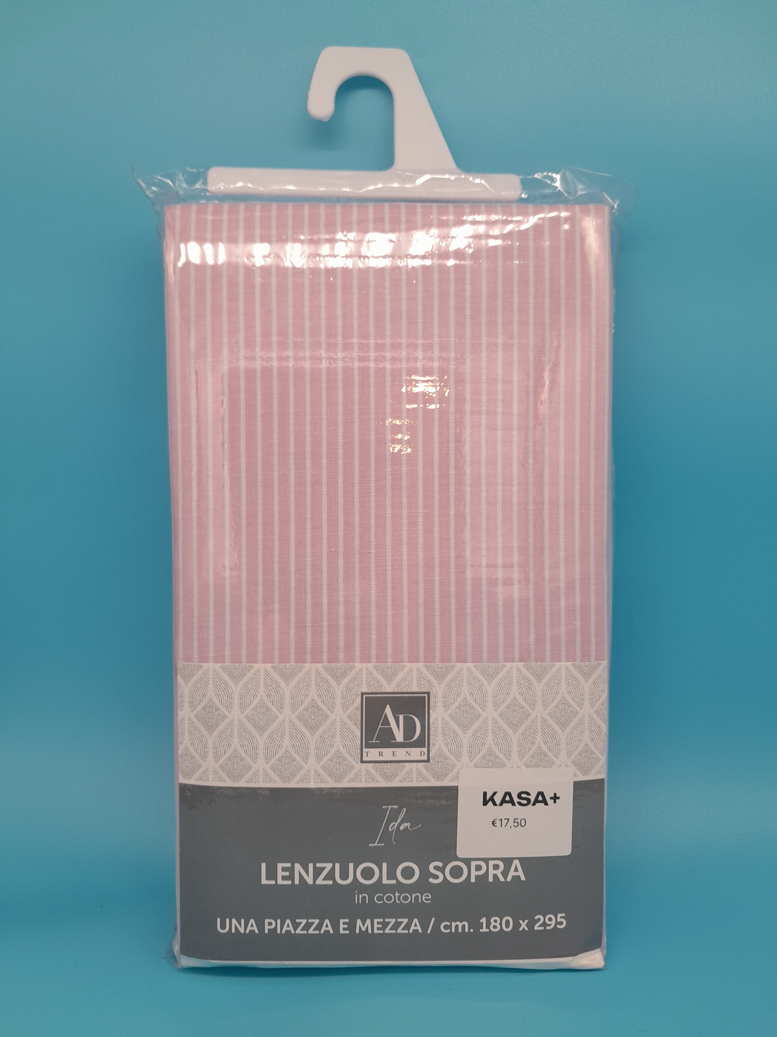 LENZUOLO SOPRA IDA UNA PIAZZA E MEZZA ROSA
