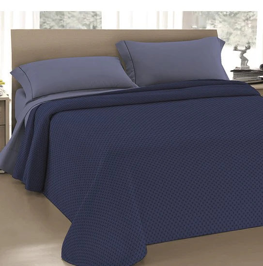 TRAPUNTINO SINGOLO MILADY MARTA MARZOTTO DOUBLE FACE AZZURRO/BLU NAVY