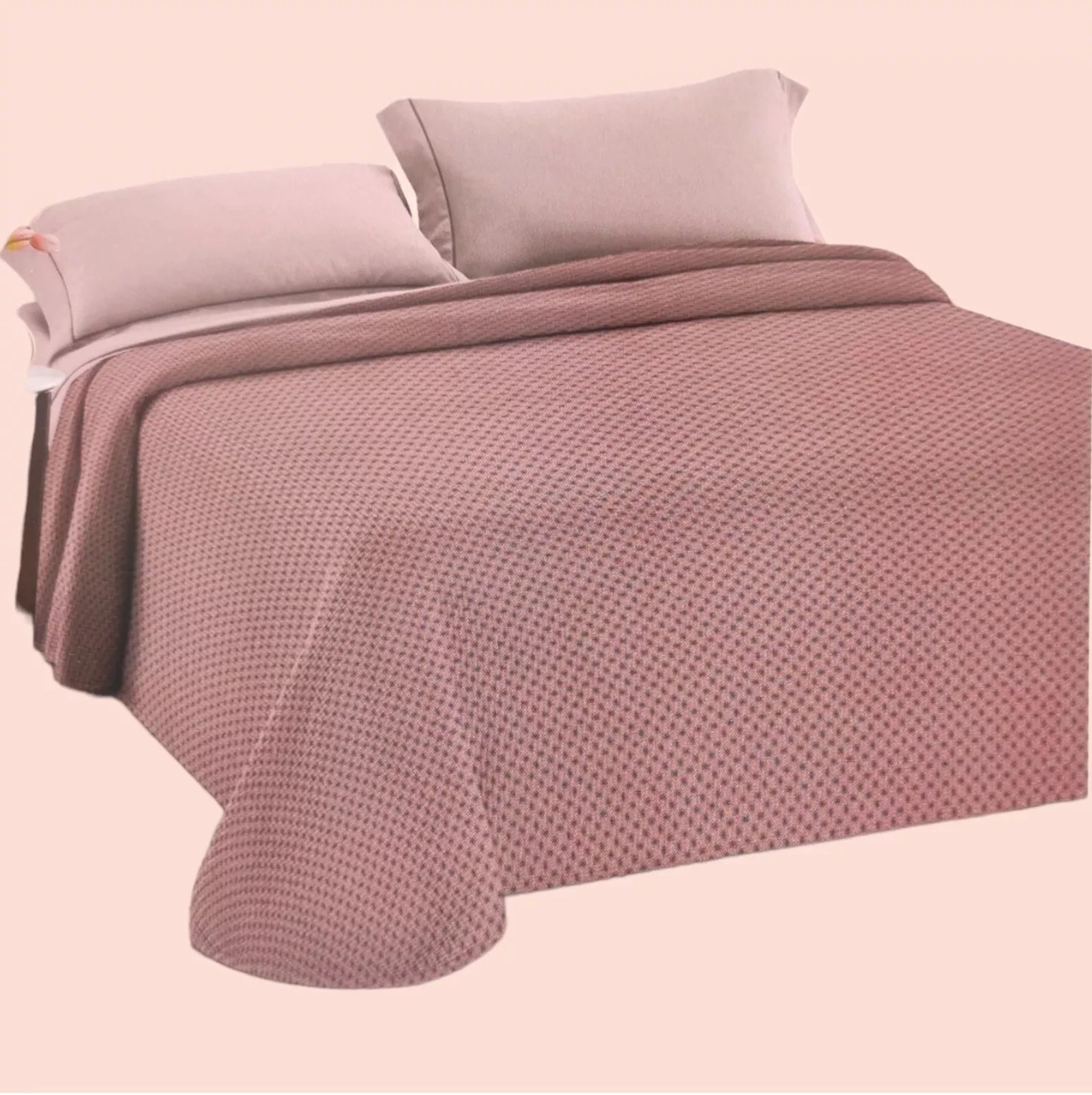TRAPUNTINO 2P MILADY MARTA MARZOTTO DOUBLE FACE ROSA CHIARO/ROSA SCURO